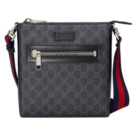 crossbody men gucci bags|gucci shoulder bag men's black.